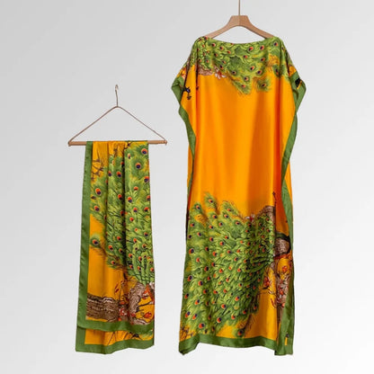 Floral Butterfly Peacock Women'S Scarf Casual Soft Print Cape Shawl Elegant Fashion Accessories Cape Shawl Scarf