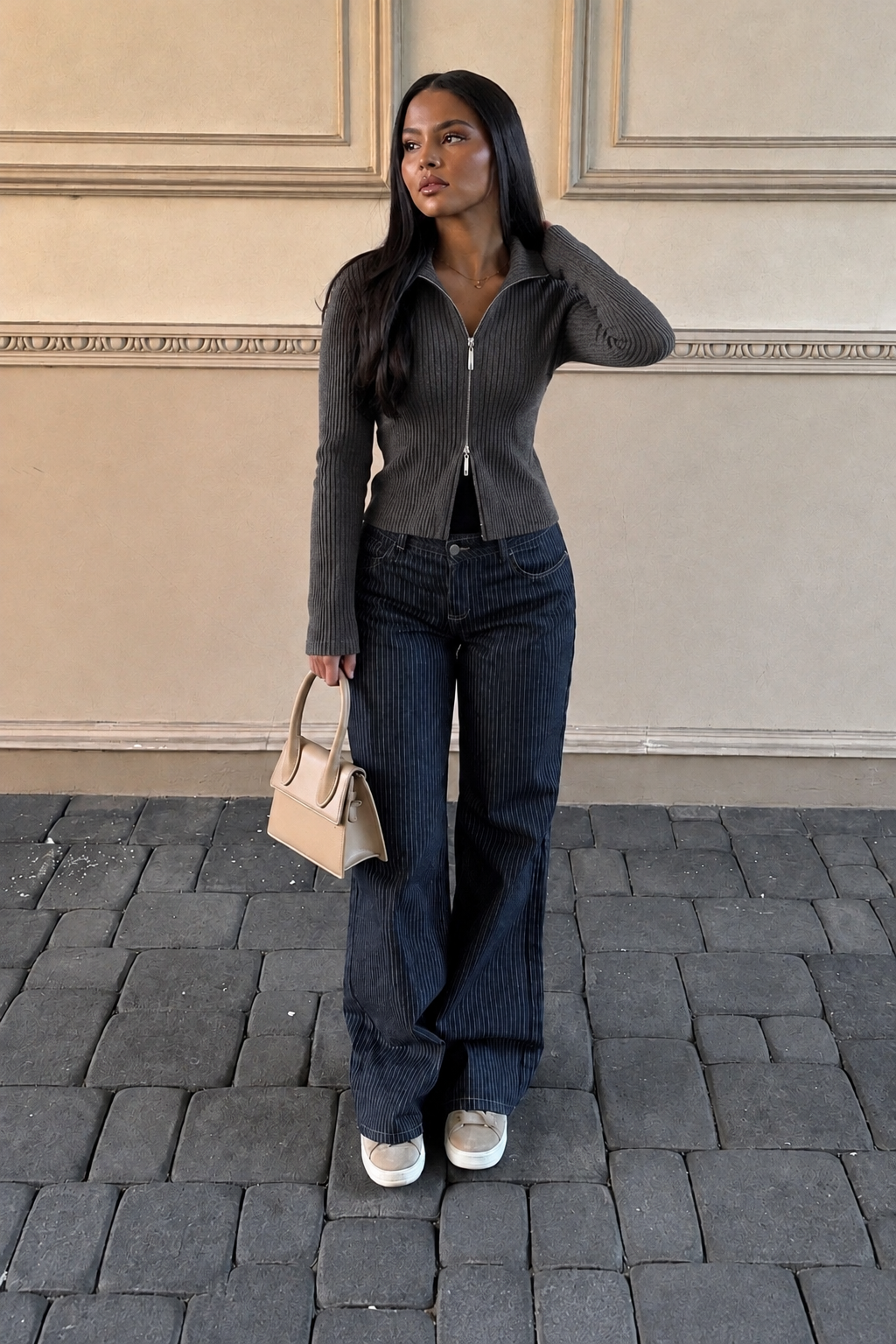 gilet zippé