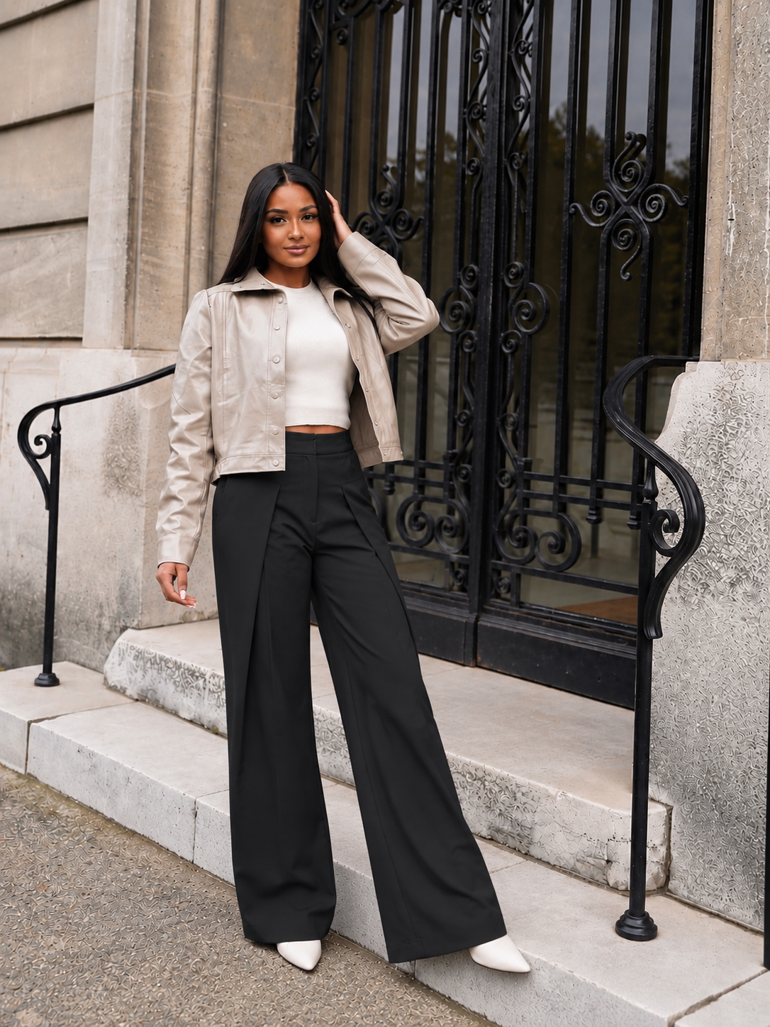 Pantalon Palazzo