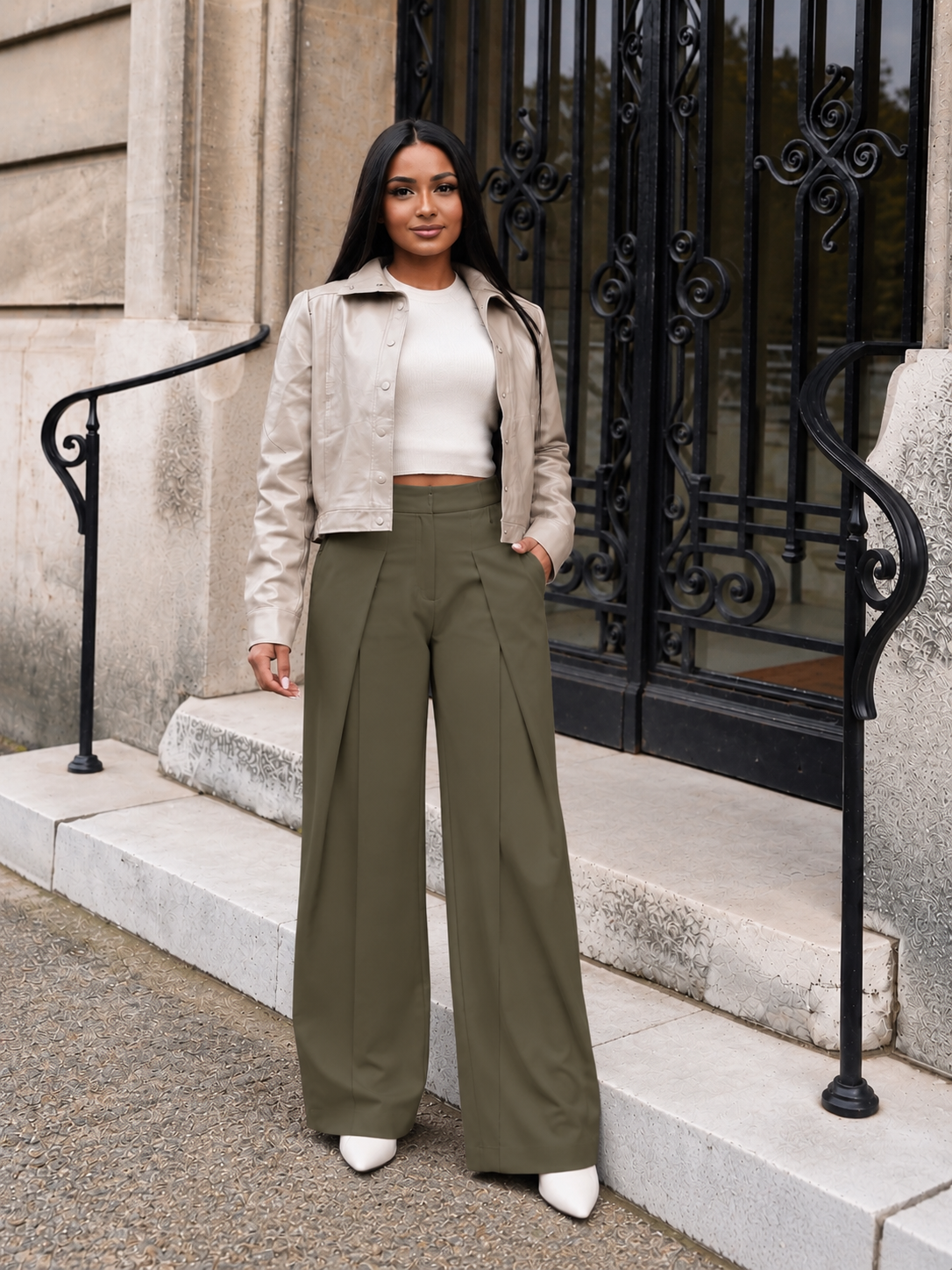 Pantalon Palazzo